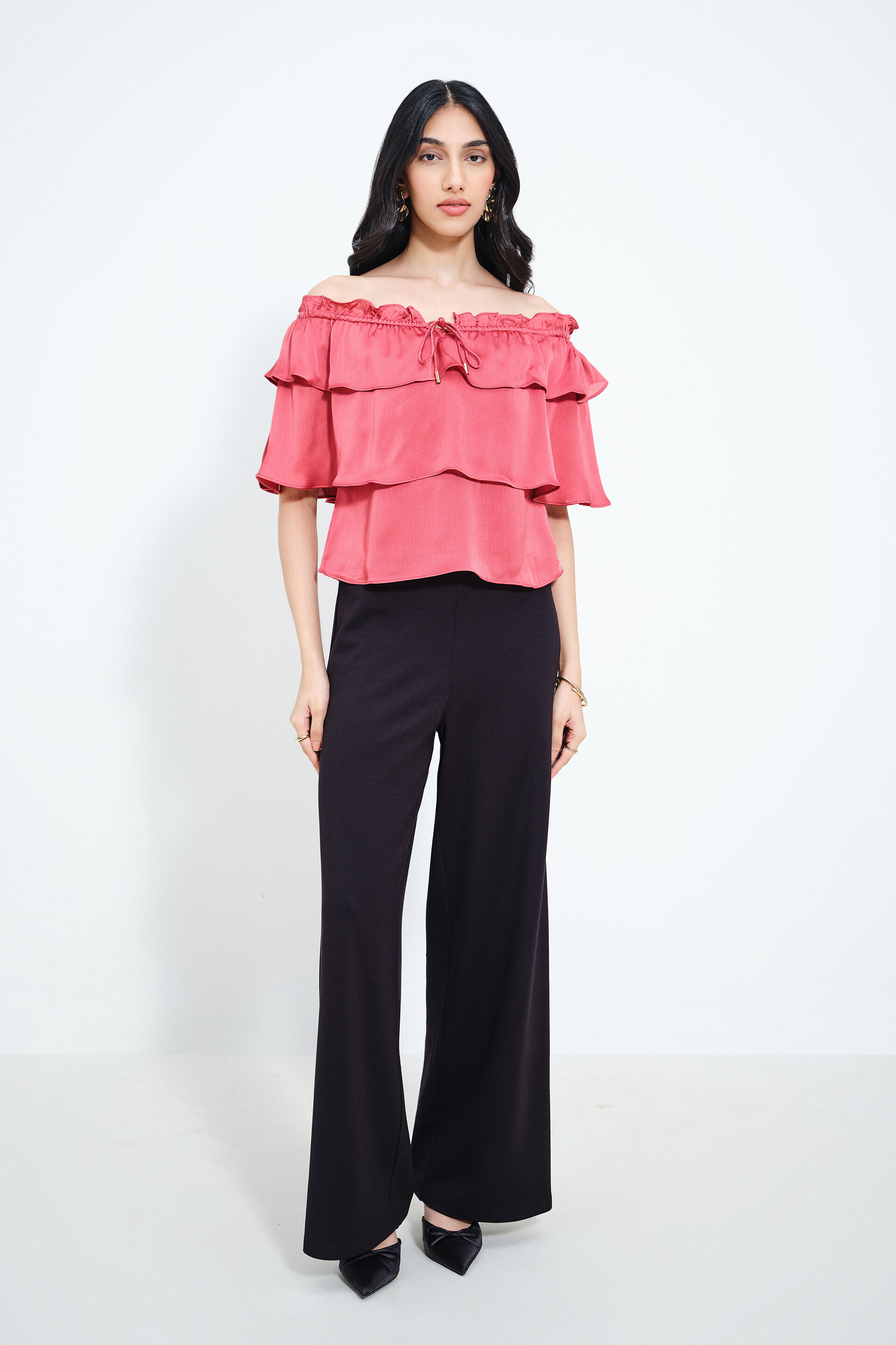 Rose Dawn Pink Top, Rosewood, image 1